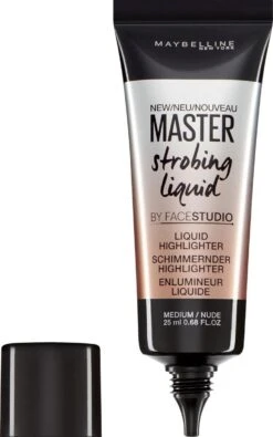 Maybelline - Master Strobing Liquid - 200 Medium - Strobing -Beroemde Cosmetica Winkel 750x1200