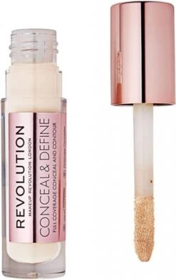 Makeup Revolution - Conceal & Define Concealer C1 -Beroemde Cosmetica Winkel 755x1200