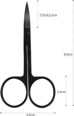 Medies - Professionele Schaar Voor Wenkbrauwen | Wenkbrauw Schaartje | Wenkbrauwschaar | Wenkbrauw Schaar | Gebogen Schaar| Schaar Voor Baard | Wenkbrauw Trimmer | Baardschaar - RVS - Zwart 13 Medies - Professionele Schaar Voor Wenkbrauwen | Wenkbrauw Schaartje | Wenkbrauwschaar | Wenkbrauw Schaar | Gebogen Schaar| Schaar Voor Baard | Wenkbrauw Trimmer | Baardschaar - RVS - Zwart -Beroemde Cosmetica Winkel 762x1200 4