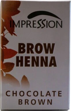 Impression Henna Wenkbrauwverf | Chocolade Bruin | Chocolate Brown | Chocolat Brun | Brow Henna | Goed Voor Meer Dan 20 Behandelingen -Beroemde Cosmetica Winkel 763x1200 1
