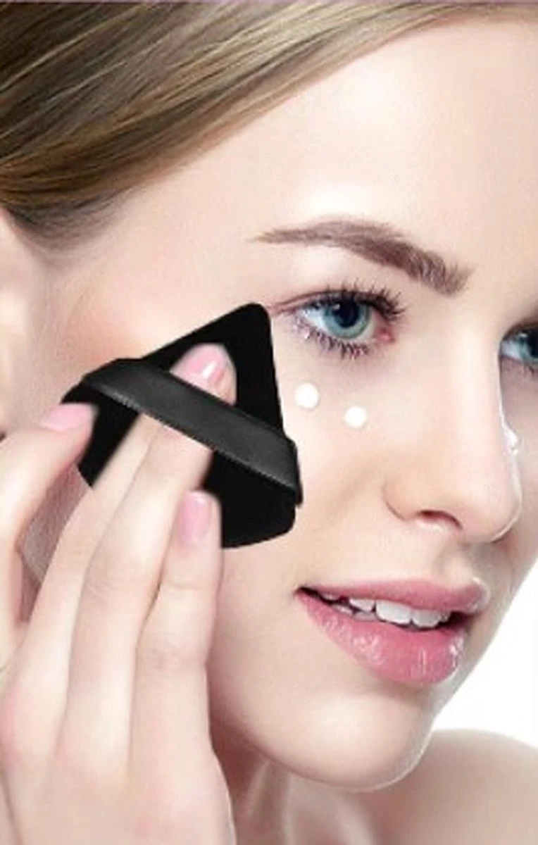 Merkloos Powder Puff Triangle - Make-up Spons - Driehoek Beautyblender - Tool - Puff Set - Puff Spons - Verpakt Per 5 7 Merkloos Powder Puff Triangle - Make-up Spons - Driehoek Beautyblender - Tool - Puff Set - Puff Spons - Verpakt Per 5 - Afbeelding 5