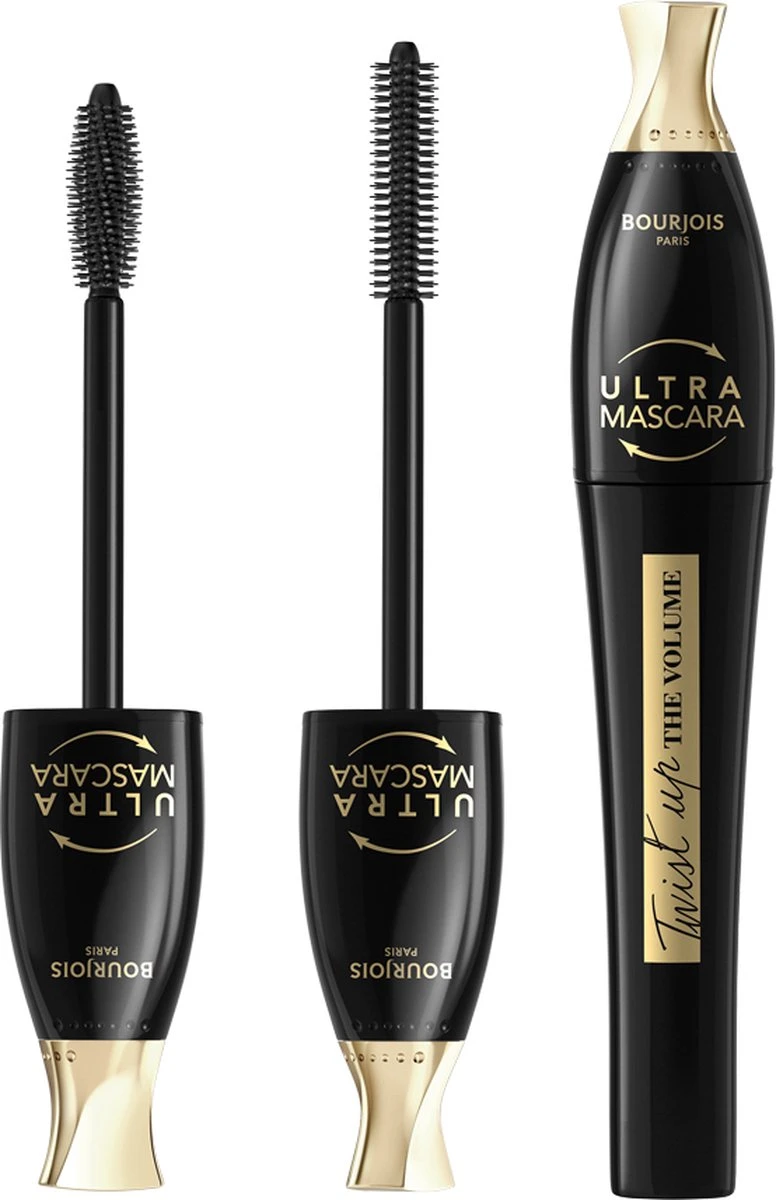 Bourjois Twist Up The Volume Mascara - 52 Ultra Black 4 Bourjois Twist Up The Volume Mascara - 52 Ultra Black - Afbeelding 2