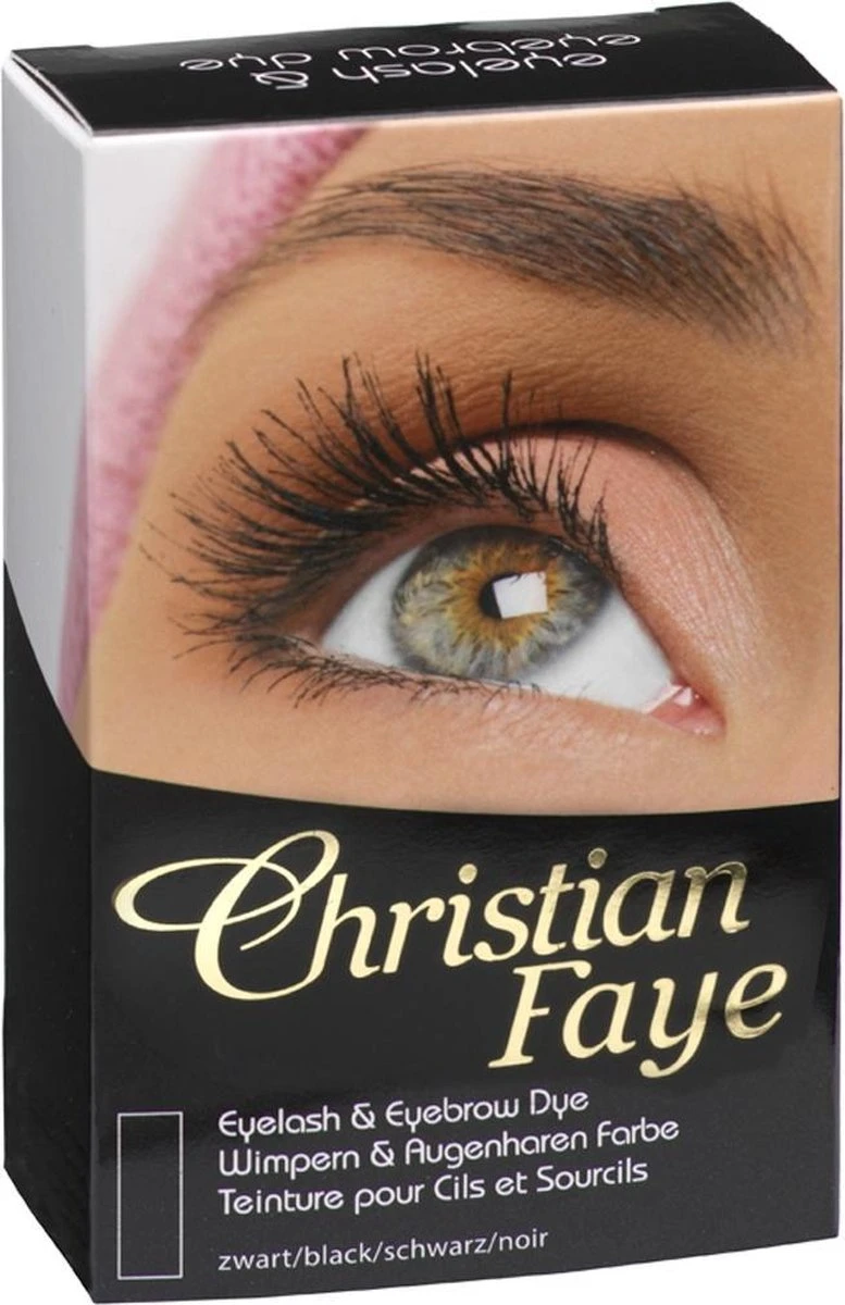 Christian Faye Wimper En Wenkbrauwverfkit - Black 4 Christian Faye Wimper En Wenkbrauwverfkit - Black - Afbeelding 2