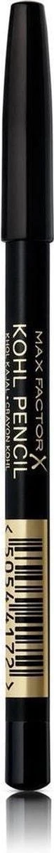 Max Factor Kohl Pencil - Eyeliner - 020 Black 3 Max Factor Kohl Pencil - Eyeliner - 020 Black