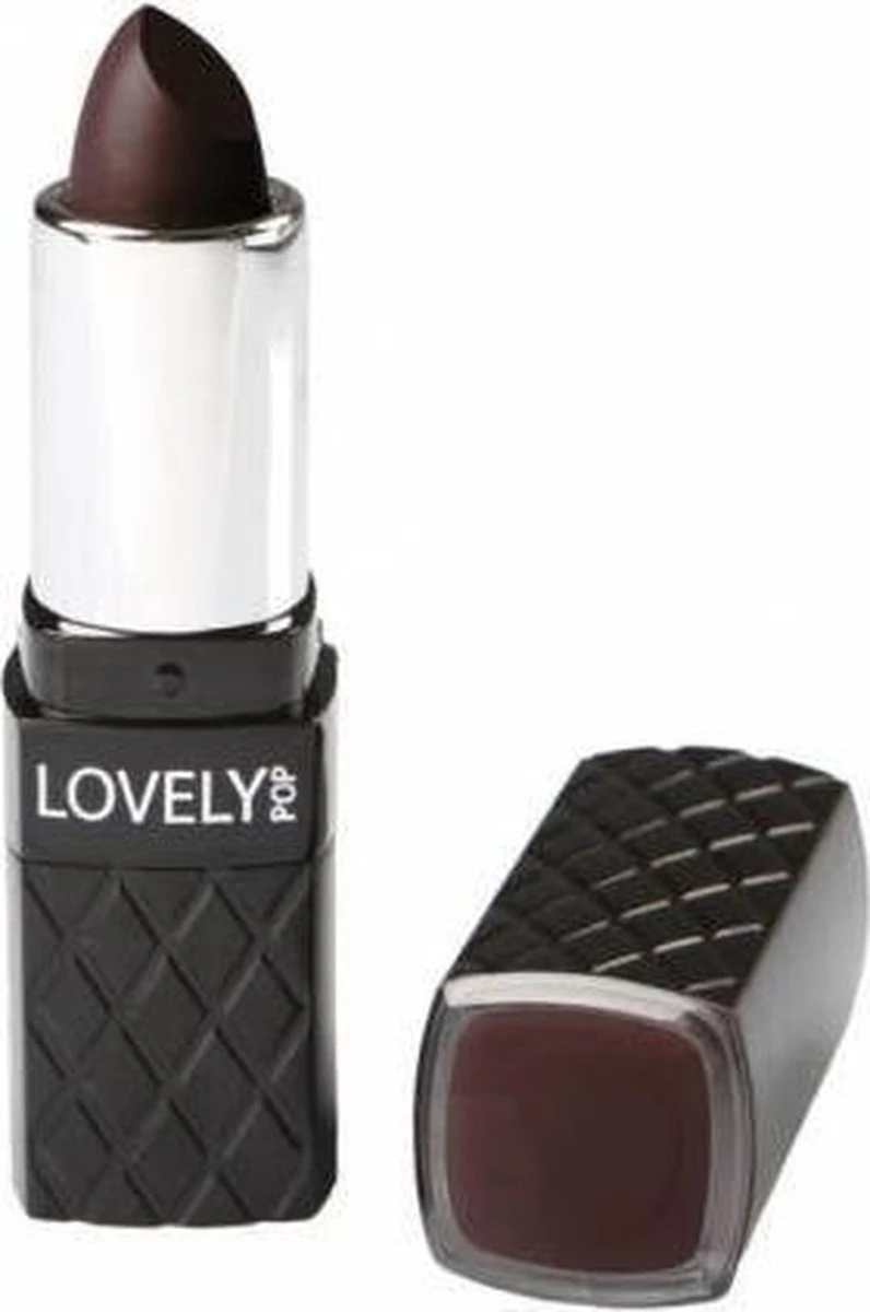 Lovely Pop Cosmetics - Lipstick - Nairobi - Intens Bruin - Nummer 40021 3 Lovely Pop Cosmetics - Lipstick - Nairobi - Intens Bruin - Nummer 40021