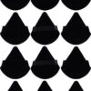 Merkloos Powder Puff Driehoek - Beauty Blender - Powder Puff - Poederdons - 12 Stuks - Zwart -Beroemde Cosmetica Winkel 800x1200 21