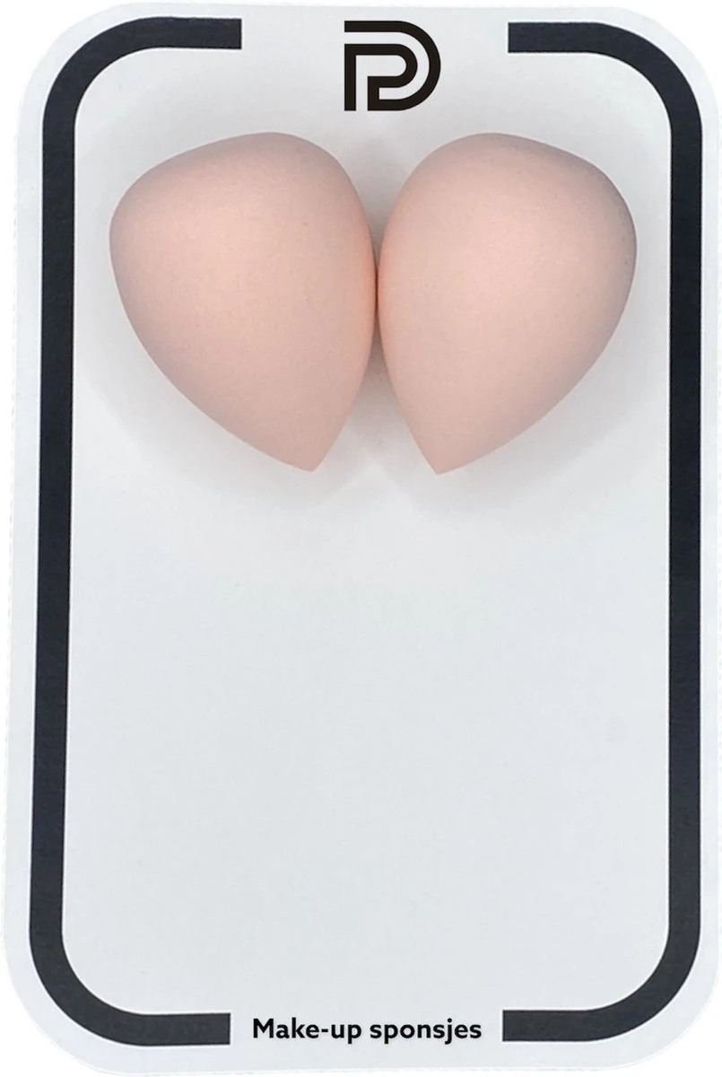 PD® - Make-up Spons - 2 Stuks - Lichtroze - Beauty Blender - Blender Spons Voor Make-up - Foundation Blender - Make-up Ei 7 PD® - Make-up Spons - 2 Stuks - Lichtroze - Beauty Blender - Blender Spons Voor Make-up - Foundation Blender - Make-up Ei - Afbeelding 5