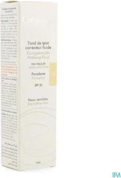 Avene Couvrance Fluid Foundation Corrector SPF20 30ml -Beroemde Cosmetica Winkel 812x1200 1