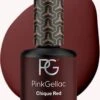 Pink Gellac - Chique Red - Gellak - Vegan - Rood - Creamy Finish - 15 Ml -Beroemde Cosmetica Winkel 844x1200
