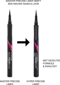 Maybelline Hyper Precise All Day Liquid Eyeliner - Zwart 16 Maybelline Hyper Precise All Day Liquid Eyeliner - Zwart -Beroemde Cosmetica Winkel 847x1200 2
