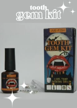 Tooth Gem Kit-tooth Crystal-tandkristallen Set-lijm Op Natuurlijke Basis