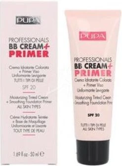 Pupa Milano Professionals BB Cream + Primer - Nude 001 -Beroemde Cosmetica Winkel 882x1200