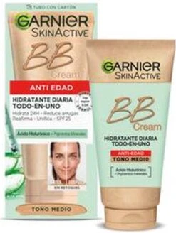 Garnier - SKIN NATURALS BB CREAM Anti-ageing Medium 50 Ml -Beroemde Cosmetica Winkel 904x1200