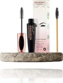 Holland Rose® Luxury Beauty - 4D Fiber Waterproof Mascara - False Lash Effect - Zwart - Lange En Volle Wimpers