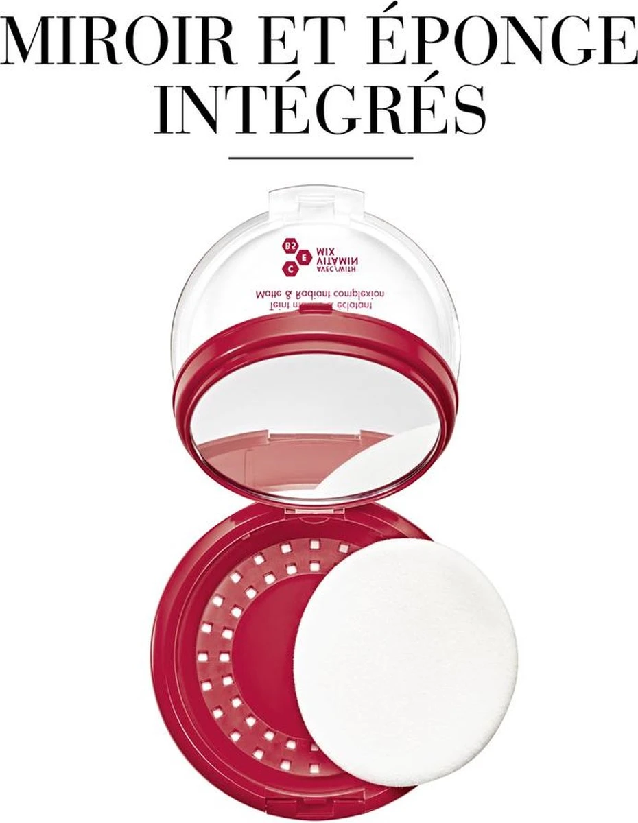 Bourjois Healthy Mix Compact Poeder - 03 Rose Beige 6 Bourjois Healthy Mix Compact Poeder - 03 Rose Beige - Afbeelding 4