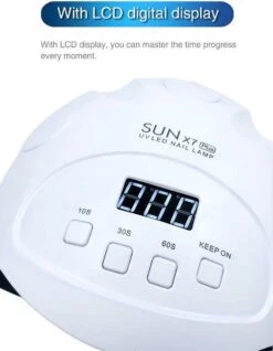 Nageldroger- 90 Watt LED UV Inclusief Manicure- Pedicure Set - Professioneel - Nagel Lamp LED - Professionele Nageldroger - Ledlamp - Gel Nagellak - Gelpolish - Gel Nagels - Builder Gel - Acryl -Beroemde Cosmetica Winkel 932x1200