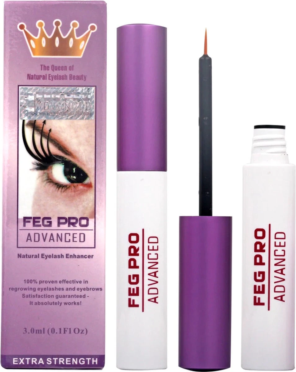 Merkloos FEG Pro Geavanceerde Wimpeserum | Wimper Groei Booster | Wimper Behandelingen | Serum Enhancer | Originele Feg Eyelash Enhancer Eyelash Serum Eyebrow Enhancer Eyebrow Serum 4 Merkloos FEG Pro Geavanceerde Wimpeserum | Wimper Groei Booster | Wimper Behandelingen | Serum Enhancer | Originele Feg Eyelash Enhancer Eyelash Serum Eyebrow Enhancer Eyebrow Serum - Afbeelding 2