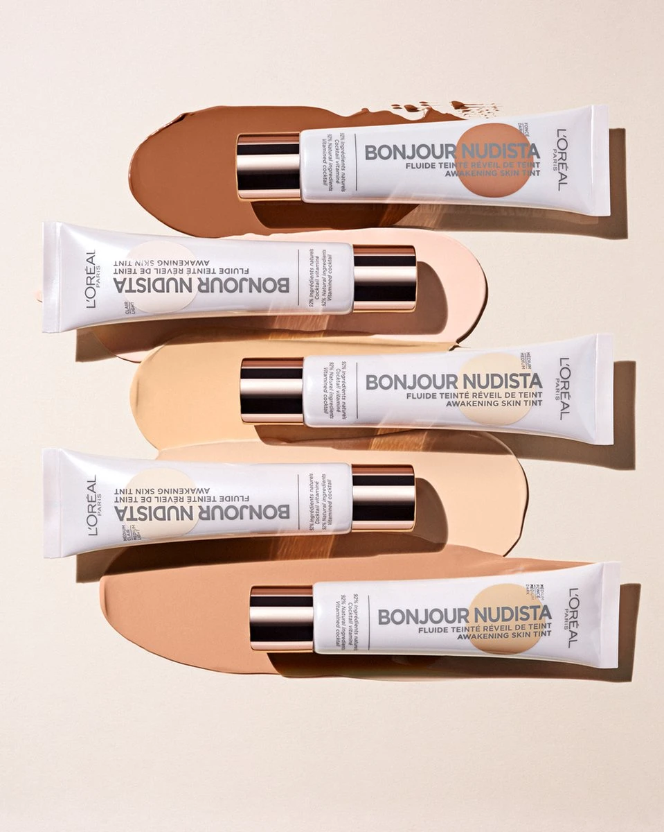 L'Oréal Paris Bonjour Nudista BB Cream - 01 Clair/Fair 5 L'Oréal Paris Bonjour Nudista BB Cream - 01 Clair/Fair - Afbeelding 3