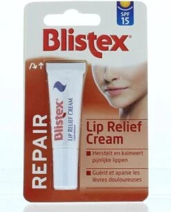 Blistex Lip Relief Cream - 6 Ml - Lippenbalsam -Beroemde Cosmetica Winkel 970x1200 2