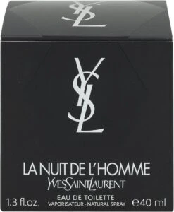 Yves Saint Laurent La Nuit De L'Homme Eau De Toilette Spray 40 Ml -Beroemde Cosmetica Winkel 989x1200 3