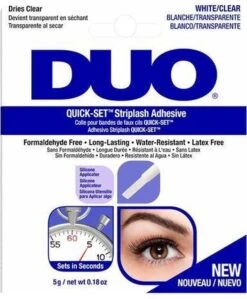 DUO - Quick-Set Lash Adhesive Brush-On Wimperlijm - Clear -Beroemde Cosmetica Winkel 990x1200