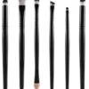 Merkloos Premium Oogschaduw Kwasten Set - 6-delig - Make Up Kwasten - Zwart -Beroemde Cosmetica Winkel 995x1200 2