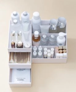 Make-up Organizer - Cosmetica Opbergdoos - Sieraden Bakje - Dames - Wit - Opmaken -Beroemde Cosmetica Winkel 996x1200 3